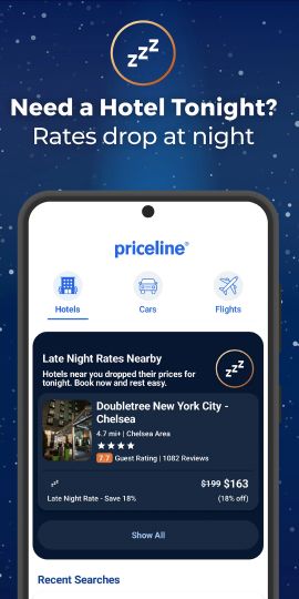 Priceline: Hotel, Flight & Car