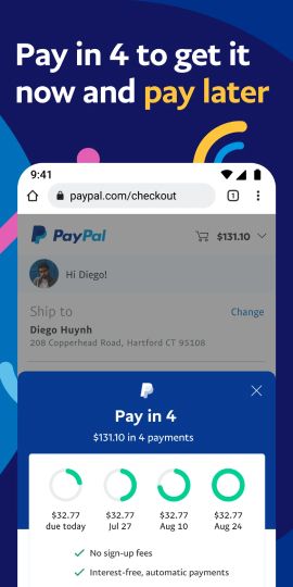 PayPal - Send, Shop, Manage