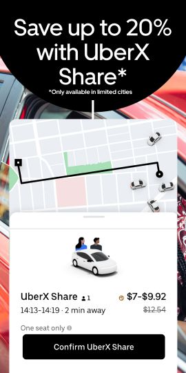 Uber - Request a ride