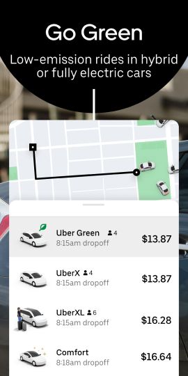 Uber - Request a ride