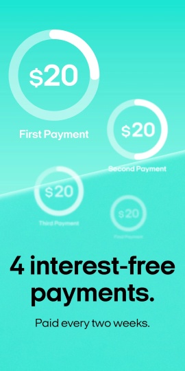 Afterpay: Shop now. Pay later.