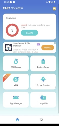 Fast Cleaner & CPU Cooler