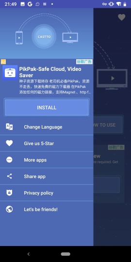Screen Mirroring - Castto