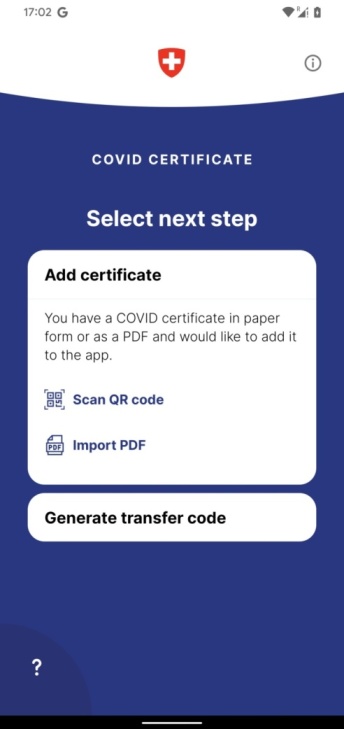 COVID Certificate